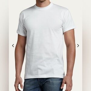 Neiman Marcus White Short Sleeve Tee, Size XXL